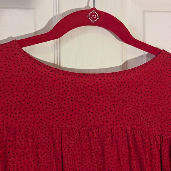 GAP long sleeve pseudo crop top, size Large - Picture 6 of 9